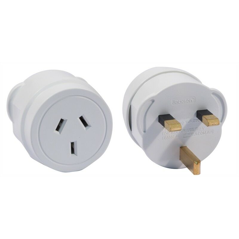 3 PACK AUS/NZ TRAVEL ADAPTERS OVER 150 COUNTRIES USA/UK/EU CHINA/HK COMPACT