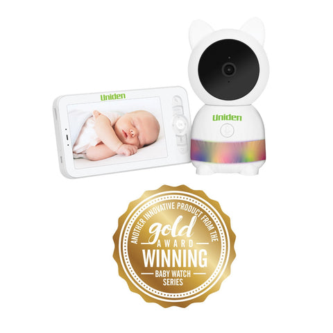 UNIDEN BW6181R SUPER HD 5" SMART BABY CAMERA MONITOR W/ SMARTPHONE ACCESS