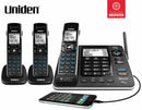 UNIDEN XDECT 8355+2 DIGITAL CORDLESS PHONE BLUETOOTH POWER FAILURE BACKUP