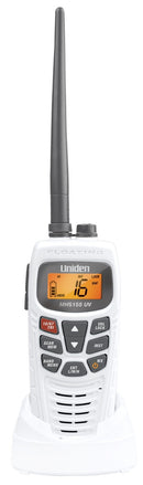 UNIDEN MHS155UV DUAL BAND VHF/UHF CB 2-WAY HANDHELD WATERPROOF RADIO