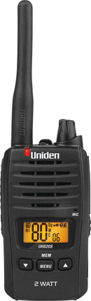 UNIDEN UH820S 80 CHANNELS 2 WATT UHF HANDHELD RADIO