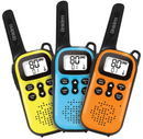 UNIDEN ADV05-3 80 CHANNEL MINI COMPACT UHF HANDHELD RADIOS TRIPLE COLOUR PACK