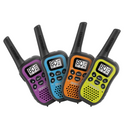 UNIDEN UH45-4 80 CHANNEL MINI COMPACT UHF HANDHELD RADIOS - QUAD COLOUR PACK