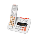 UNIDEN SS E45W VISUAL & HEARING IMPAIRED CORDLESS DIGITAL PHONE SYSTEM