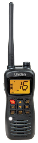 UNIDEN MHS127 SUBMERSIBLE WATERPROOF 5W VHF MARINE RADIO