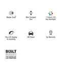 UNIDEN UH8010S MINI COMPACT SIZE UHF CB MOBILE 80 CHANNEL MASTERSCAN RADIO