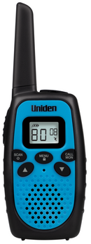 UNIDEN UH15-3 80 CHANNEL MINI COMPACT UHF HANDHELD RADIOS - TRIPLE COLOUR PACK