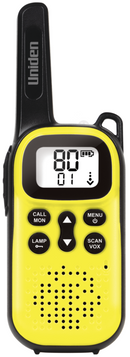 UNIDEN ADV05-3 80 CHANNEL MINI COMPACT UHF HANDHELD RADIOS TRIPLE COLOUR PACK