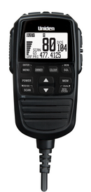 UNIDEN X66 MINI COMPACT SIZE UHF CB RADIO - 80 CHANNELS WITH REMOTE SPEAKER MIC