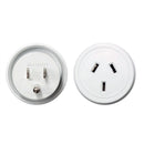 3 PACK AUS/NZ TRAVEL ADAPTERS OVER 150 COUNTRIES USA/UK/EU CHINA/HK COMPACT