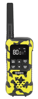 UNIDEN ADV25-2 UHF 2 WATT HANDHELD ADVENTURE FLOATING WATERPROOF 2-WAY RADIO