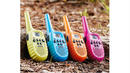 UNIDEN UH25-4 80 CHANNEL MINI COMPACT UHF HANDHELD RADIOS - QUAD COLOUR PACK