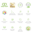 UNIDEN BW610R ADDITIONAL SUPER HD 2K SMART BABY CAMERA WITH SMARTPHONE ACCESS