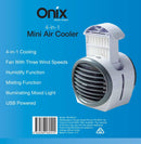 BRAND NEW ONIX SMART CHOICE 4-IN-1 MINI AIR COOLER - ON-MAC3
