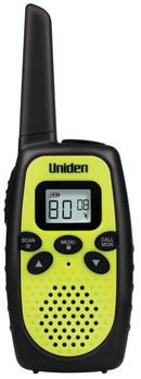 UNIDEN UH15-3 80 CHANNEL MINI COMPACT UHF HANDHELD RADIOS - TRIPLE COLOUR PACK