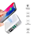 BRAND NEW CLICK WIRELESS TRAVEL USB WALL CHARGER 3 PORT POWERBANK AUS-BRAND