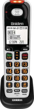 UNIDEN SS E47+1P SIGHT & SOUND ENHANCED CORDED AND CORDLESS DIGITAL PHONE SYSTEM