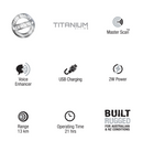 UNIDEN UH820S 80 CHANNELS 2 WATT UHF HANDHELD RADIO