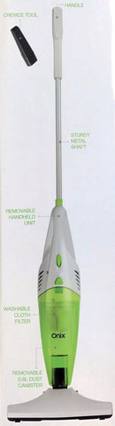 2 x NEW ONIX 2 - in - 1 STICK & HANDHELD VACUUM WASHABLE FILTER 600W POWER