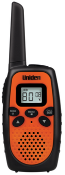 UNIDEN UH15-3 80 CHANNEL MINI COMPACT UHF HANDHELD RADIOS - TRIPLE COLOUR PACK