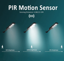 NEW OUTDOOR SOLAR  LED LIGHT 200W MOTION RADAR SENSOR W/ HIGH CHARGING EFFIENCY
