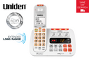 UNIDEN SS E45W VISUAL & HEARING IMPAIRED CORDLESS DIGITAL PHONE SYSTEM