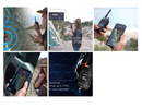 UNIDEN XTRAK 50 PRO 5 WATT WATERPROOF SMART UHF HANDHELD RADIO WITH OLED DISPLAY