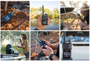UNIDEN UH785-2TP 5W WATERPROOF UHF CB HANDHELD RADIO TWIN PACK TRADIES KIT
