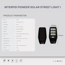 NEW OUTDOOR SOLAR  LED LIGHT 100W MOTION RADAR SENSOR W/ HIGH CHARGING EFFIENCY