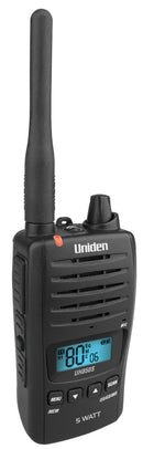 UNIDEN UH850S-2TP 80 CHANNEL 5 WATT UHF WATERPROOF CB HANDHELD RADIO