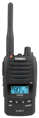 Uniden UH850S-DLX WATT UHF WATERPROOF CB HANDHELD RADIO - DELUXE PACKAGE