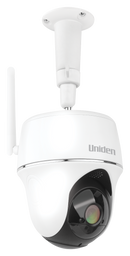 UNIDEN GUARDIAN APP CAM SOLO TILT & PAN WEATHERPROOF CAMERA W/SOLAR PANEL