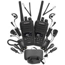 UNIDEN UH785-2TP 5W WATERPROOF UHF CB HANDHELD RADIO TWIN PACK TRADIES KIT