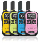UNIDEN UH45-4 MAX QUAD PACK UHF CB 2-WAY RADIO WITH KID ZONE PLUS FEATURE