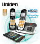 UNIDEN DECT 3216+1 DIGITAL CORDLESS PHONE SYSTEM WITH DUAL MODE BLUETOOTH