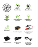 BRAND NEW UNIDEN UPP 1000 WATERPROOF JUMP START KIT EMERGENCY POWERBANK 4WD