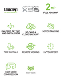 UNIDEN BW5151R+1 FHD REMOTE VIEWING CAMERA BABY MONITOR SMARTPHONE ACCESS