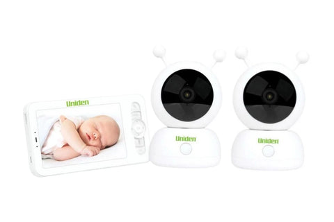 UNIDEN BW6141R+1 SUPER HD 5" SMART BABY CAMERA MONITOR W/ SMARTPHONE ACCESS