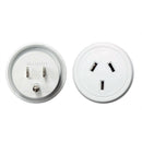 3 PACK AUS/NZ TRAVEL ADAPTERS OVER 150 COUNTRIES USA/UK/EU CHINA/HK COMPACT